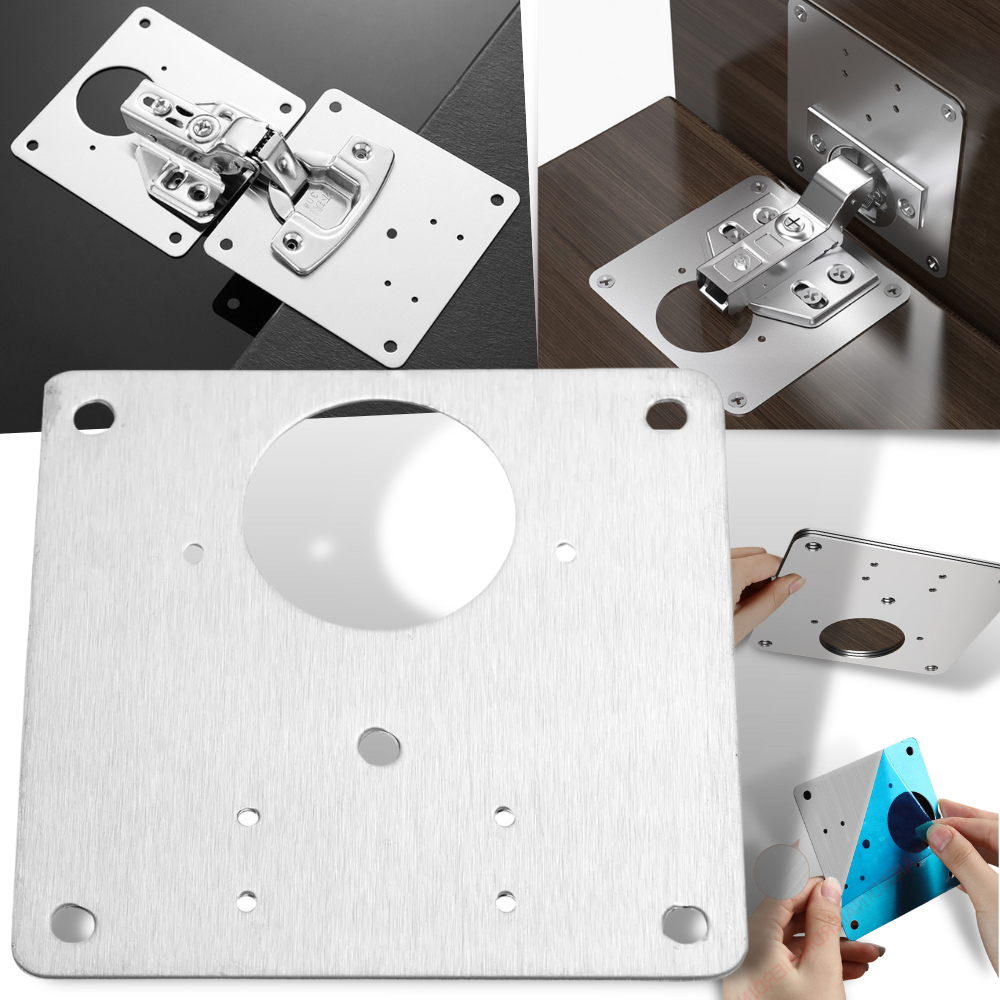 Set of Hinge Repair Plates -
